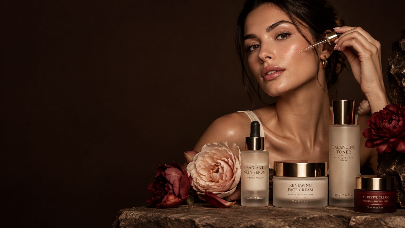 Skincare editorial banner